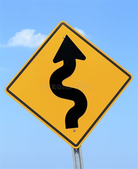 Curves Ahead stock photo. Image of isolated, background - 17281420