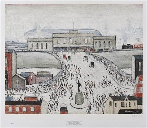 Station Approach By L S Lowry On Artnet