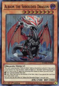 Albion o Dragão Encoberto Yu Gi Oh MYP Cards