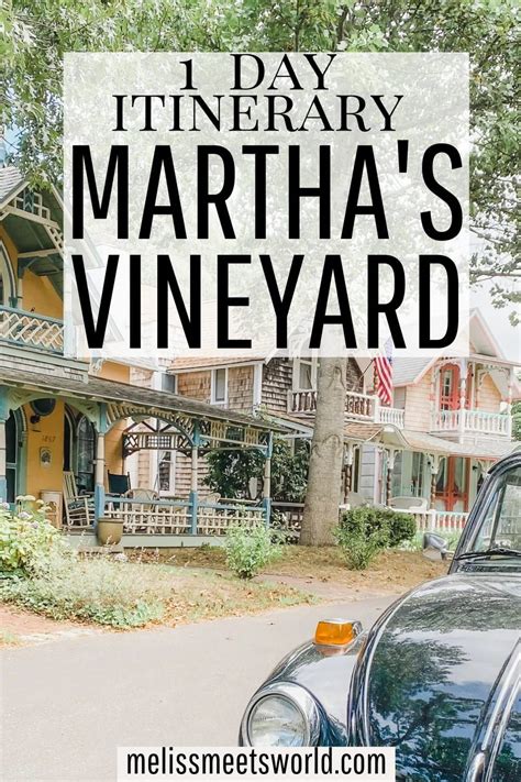 How To Spend One Day In Martha S Vineyard Marthas Vineyard Cape Cod