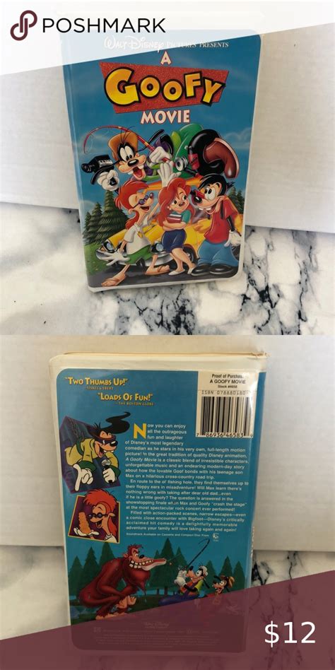 Walt Disneys A Goofy Movie Vhs Clamshell Cross Country Road Trip