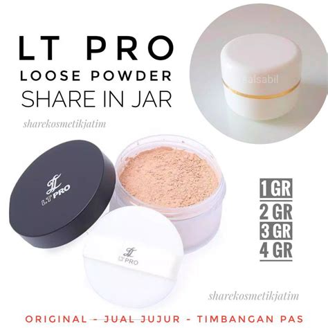 Jual Share In Jar Lt Pro Loose Powder Lt Pro Bedak Tabur Shopee