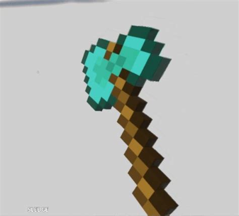 Diamond Axe Pixel Art