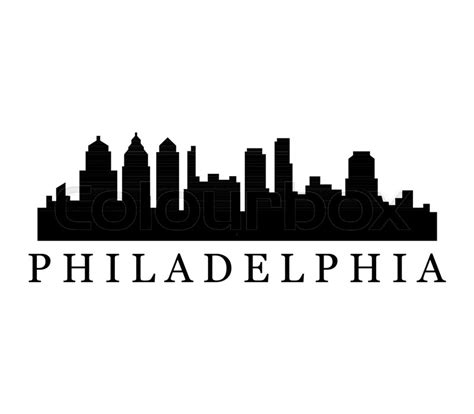 Philly Skyline Vector at Vectorified.com | Collection of Philly Skyline ...