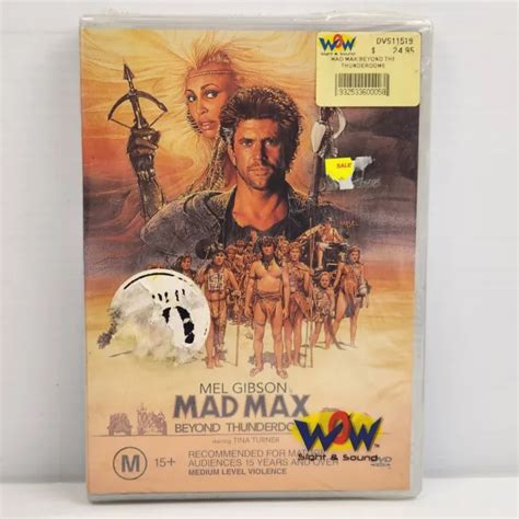 MAD MAX BEYOND Thunderdome DVD Movie 1985 Mel Gibson Tina Turner Sci Fi