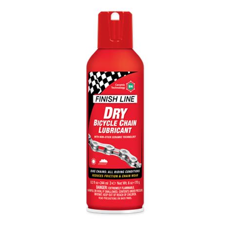 Ciclometa Detalles Lubricante Finish Line Seco Teflon 8oz 244ml Spray