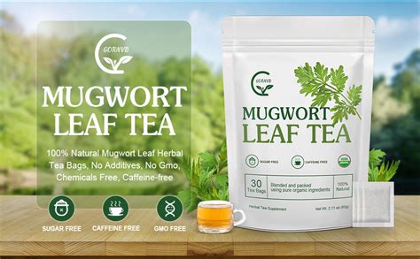 Organic Mugwort Tea Bags Mugwort Herb Dried Leaves Pure