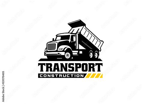 Vetor De Dump Truck Logo Vector For Construction Company Heavy