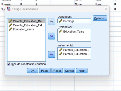 Two Stage Partial Least Squares Regression In Spss Explained