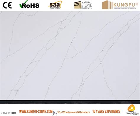 Calacatta Massa Quartz Slabs Kkq®cs0172 Kungfustone