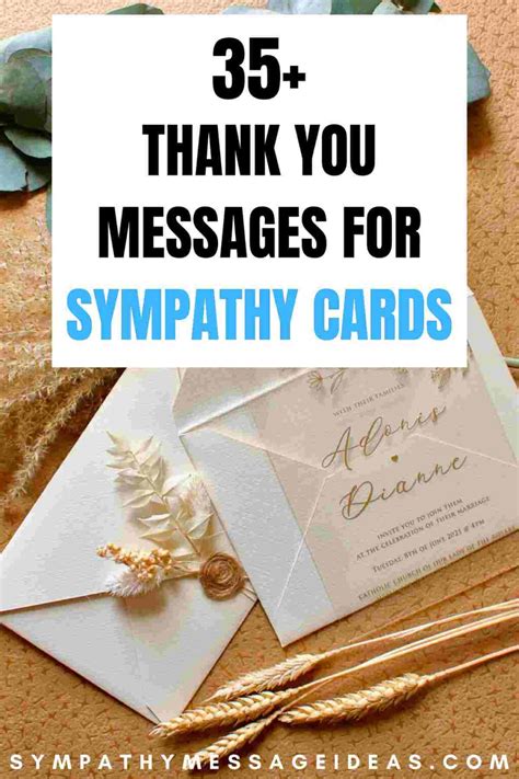 35+ Thank You Messages for Sympathy Cards Received - Sympathy Message Ideas