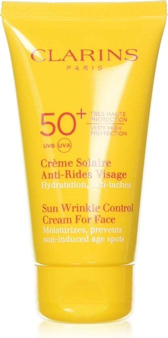 Clarins Sunscreen For Face Wrinkle Control Cream Spf Amazon Co Uk