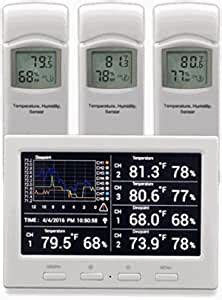 Ambient Weather WS 3000 X3 Thermo Hygrometer Wireless Monitor With 3