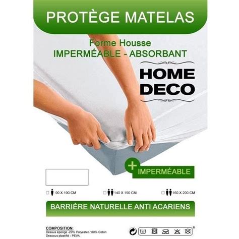 Prot Ge Matelas Imperm Able Absorbant Et Anti Acariens X