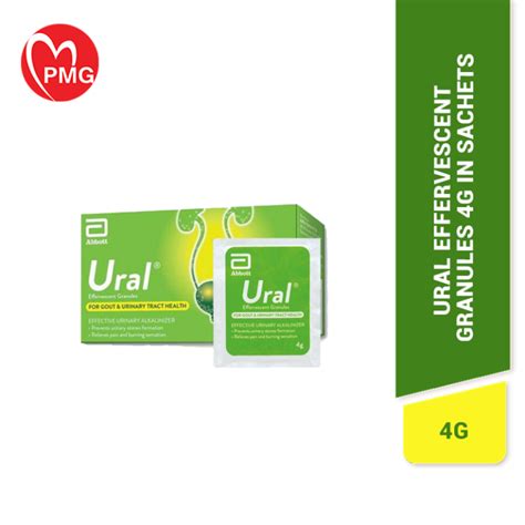 Pmg Pharmacy Ural Effervescent Granules Sac Lazada