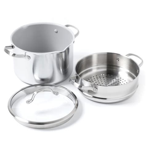 Greenpan Venice Pro Tri Ply Padella Multiuso In Acciaio Inox Con