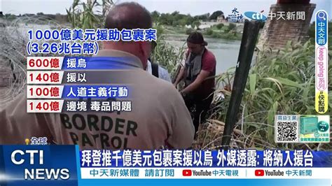 【每日必看】拜登推千億美元包裹案援以烏 外媒透露 將納入援台 20231021 Youtube