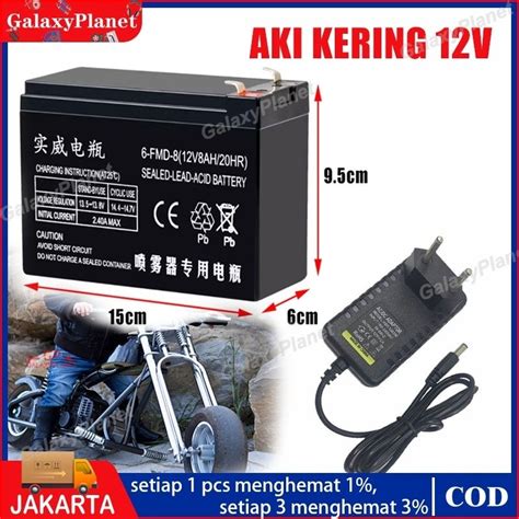 Jual Aki Tangki Semprot Baterai Aki Aki Kering Sprayer Elektrik 12V 8AH