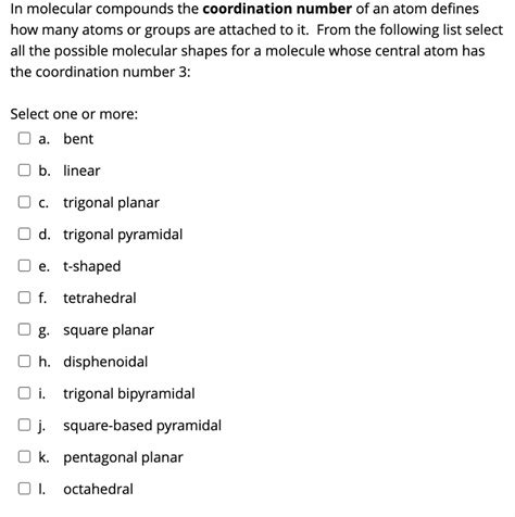 Molecular Compounds List