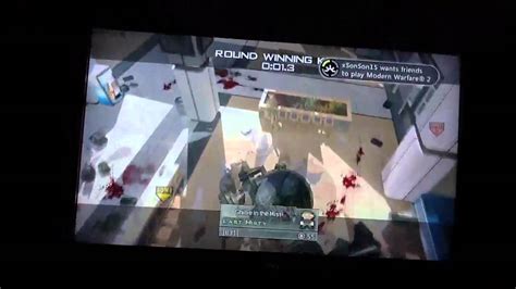 Mw2 My Trick Shot Youtube