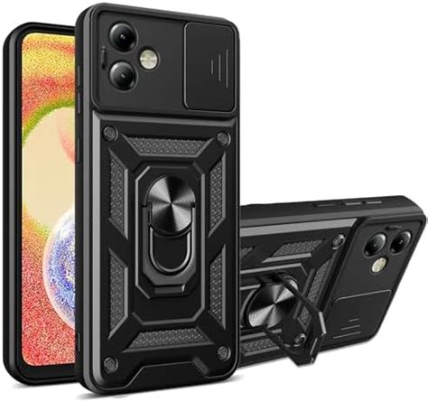 PENGPAI Funda para Motorola Moto G14 4G Case Uso Rudo Protector cámara