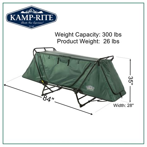 Kamp Rite Original Tent Cot WITHOUT RAIN FLY SPECIAL PRICE Kamp Rite