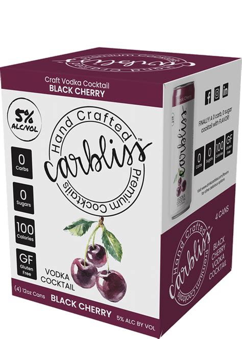 Carbliss Vodka Black Cherry Total Wine More