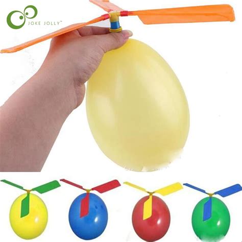 Balão helicóptero de brinquedo voador engraçado balão helicóptero