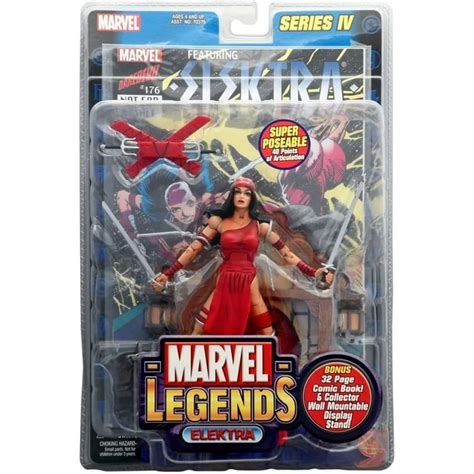 Marvel Legends Series 4 Action Figure Elektra