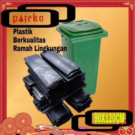 Jual KANTONG SAMPAH 90 X 120 CM TEBAL 40 MICRON KANTONG PLASTIK