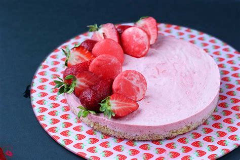 Ricetta Torta Allo Yogurt Fredda Con Fragole Il Dolce Dell Estate