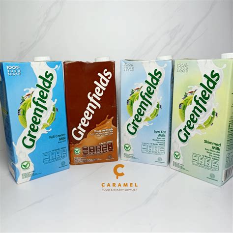 Jual Susu Greenfields Uht Liter All Varian Greenfield Coklat Full