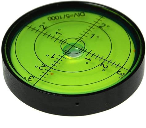 90mm Large Bullseye Bubble Spirit Level Round Precision Spirit Level