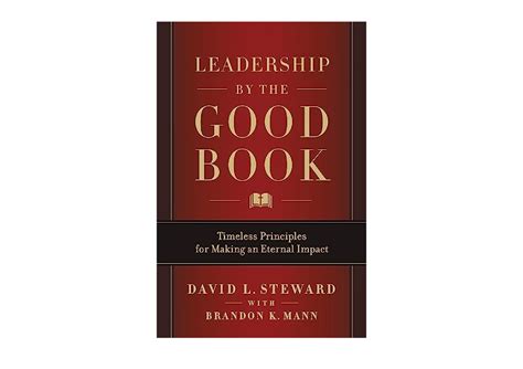 Download Pdf Leadership By The Good Book Timeless Principles For Making An Eternal Impact For