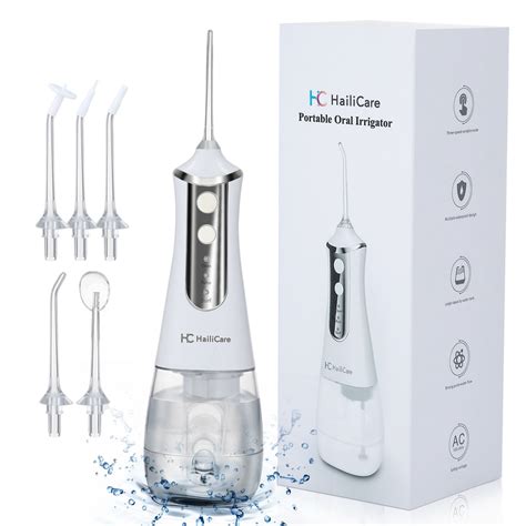 Ml Irrigador Oral Sem Fio Port Til Gua Dental Flosser Usb Jato De