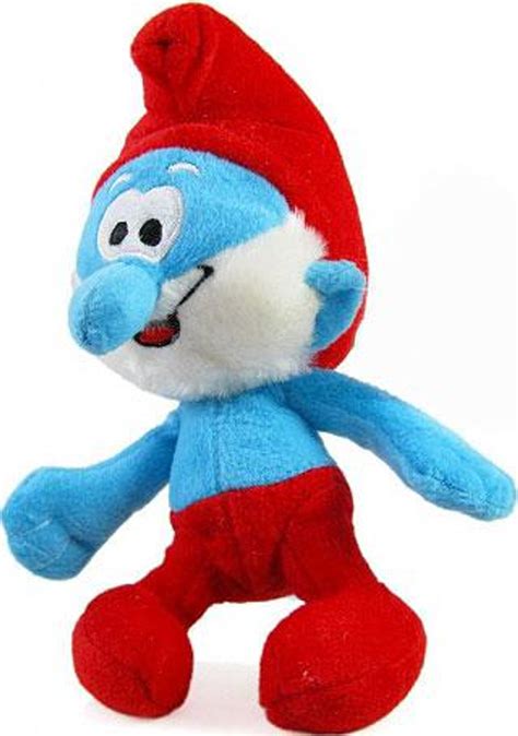 The Smurfs Papa Smurf 8 Plush Nanco - ToyWiz