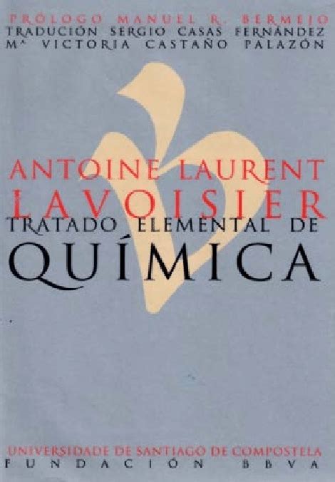 Portada Da Traduci N Ao Galego Do Tratado Elemental De Qu Mica De A