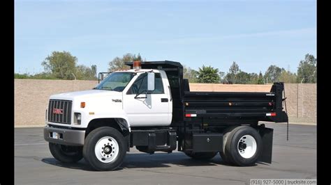 1994 Gmc C7500 5 Yard Dump Truck Youtube