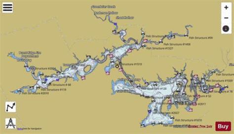 Greers Ferry Lake Map - Terminal Map