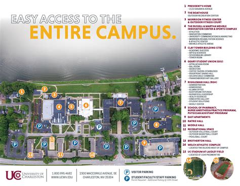 Virginia Military Institute Campus Map VMI Map Access To North Post