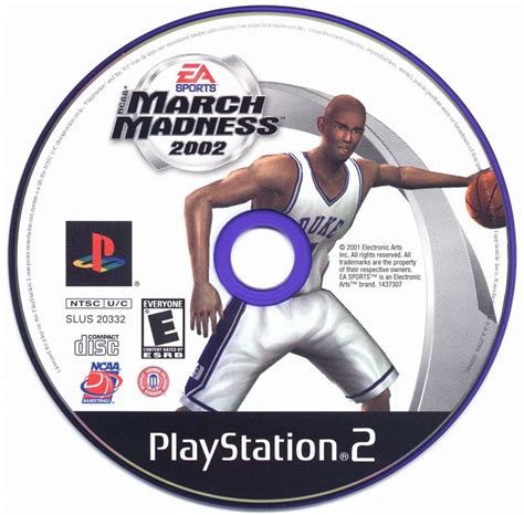 NCAA March Madness 2002 Cover Or Packaging Material MobyGames