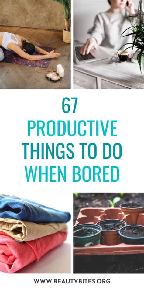 67 Productive Things You Can Do When Youre Bored Beauty Bites