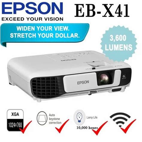 EPSON LCD PROJECTOR EB-X41 at Rs 45999 | Liquid Crystal Display Projector in Tiruppur | ID ...