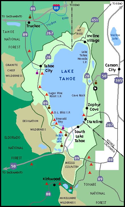 Lake Tahoe Wilderness Areas