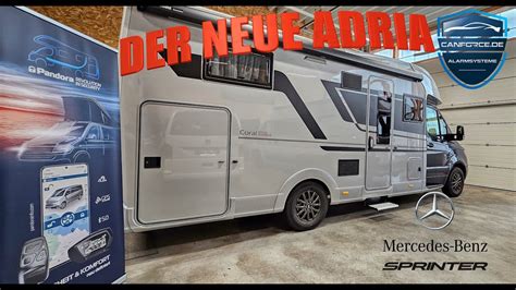 Der Neue Adria Coral Supreme Mercedes Sprinter Wohnmobil I Beste