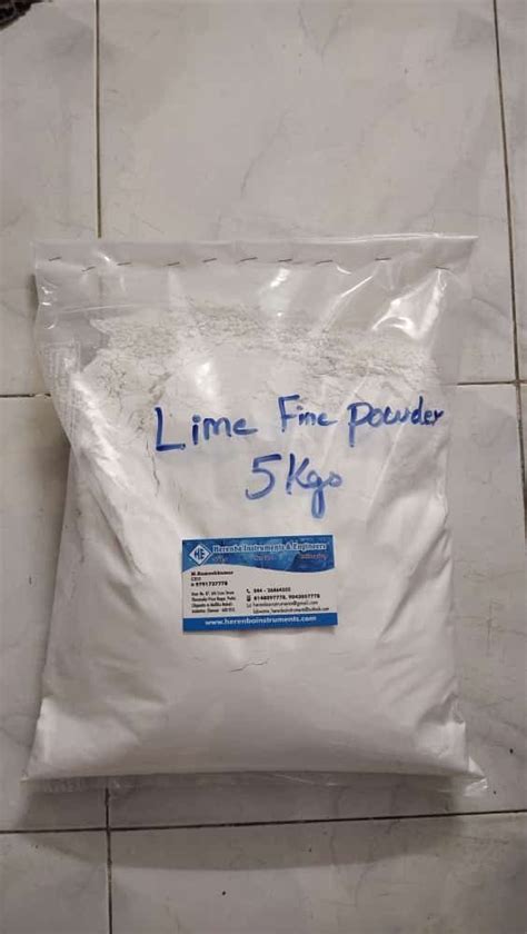 Lime Powder Hydrated Calcinated Supplier Herenba At Rs 100 Kg