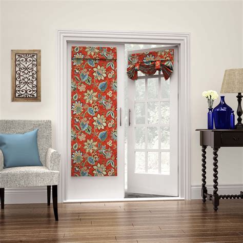 Waverly Brighton Blossom French Door Panel (Gem), Multi (Cotton