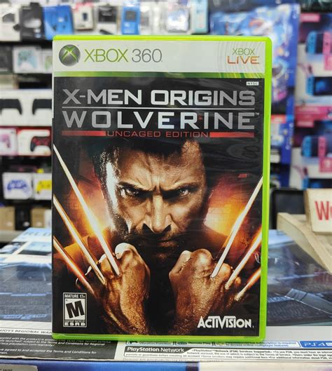 Xbox 360 X Men Origins Wolverine Uncaged Edition Video Gaming Video