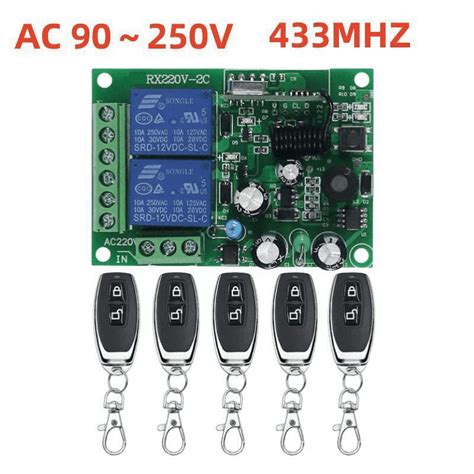 Long-Range Wireless Remote Control Switch, Universal Vehicle