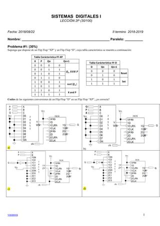 Sistemas Digitales Leccion Resuelta Do Parcial Er